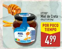 ALDI LYTTOS Miel de Creta oferta