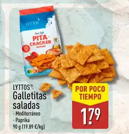 ALDI LYTTO Galletitas saladas oferta