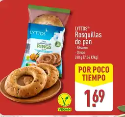 ALDI LYTTOS Rosquillas de pan oferta
