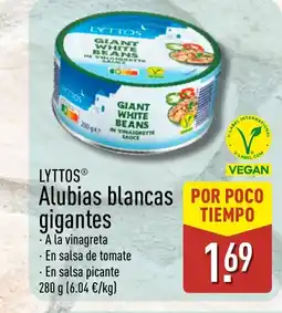 ALDI LYTTOS Alubias blancas gigantes oferta