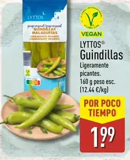 ALDI LYTTOS Guindillas oferta