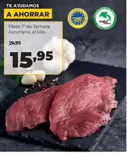 Alimerka Filete 1ª de Ternera Asturiana oferta