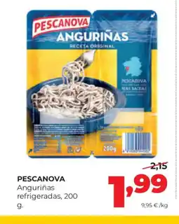 Alimerka PESCANOVA Anguriñas refrigeradas oferta