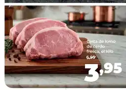 Alimerka Cinta de lomo de cerdo fresca oferta
