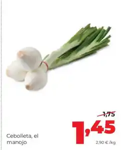 Alimerka Cebolleta, el manojo oferta