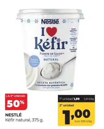 Alimerka NESTLÉ Kéfir natural oferta