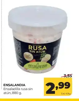 Alimerka ENSALANDIA Ensaladilla rusa sin atún oferta
