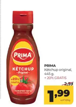 Alimerka PRIMA Kétchup original oferta