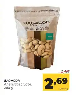 Alimerka SAGACOR Anacardos crudos oferta
