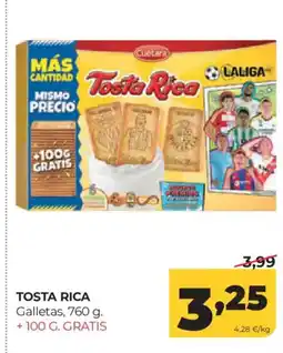 Alimerka TOSTA RICA Galletas oferta