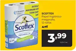 Alimerka SCOTTEX Papel higiénico megarollo oferta