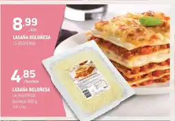 Coviran LA DESPENSA Lasaña boloñesa oferta