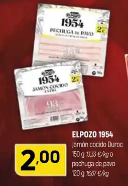 Coviran ELPOZO 1954 Jamón cocido Duroc oferta