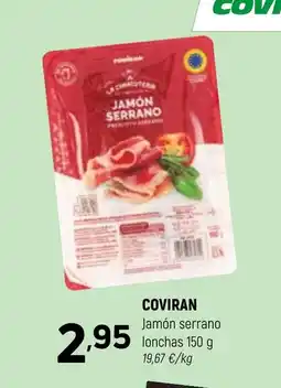 Coviran COVIRAN Jamón serrano lonchas oferta