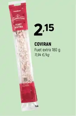 Coviran COVIRAN Fuet extra oferta