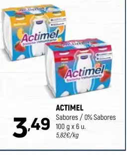 Coviran ACTIMEL Sabores 0% Sabores oferta