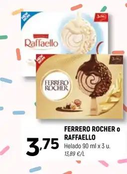 Coviran FERRERO ROCHER O RAFFAELLO Helado oferta