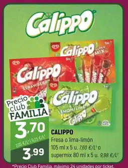 Coviran CALIPPO Fresa o lima-limón oferta