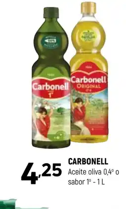 Coviran CARBONELL Aceite oliva 0,4° 0 sabor 1° oferta
