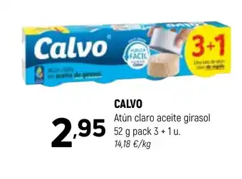 Coviran CALVO Atún claro aceite girasol oferta