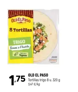 Coviran OLD EL PASO Tortillas trigo oferta