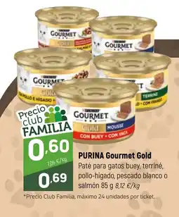 Coviran PURINA Gourmet Gold Paté para gatos buey, terriné, pollo-higado, pescado blanco o salmón oferta