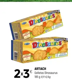Coviran ARTIACH Galletas Dinosaurus oferta