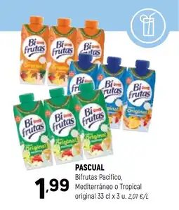 Coviran PASCUAL Bifrutas Pacifico, Mediterráneo o Tropical original oferta