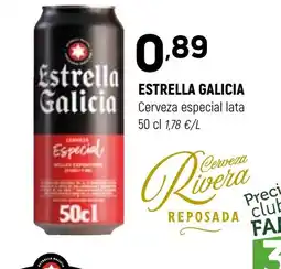 Coviran ESTRELLA GALICIA Cerveza especial lata oferta