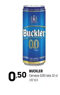 Coviran BUCKLER Cerveza 0,0% lata oferta