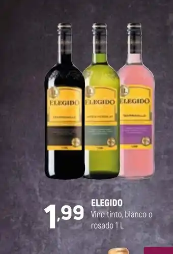 Coviran ELEGIDO Vino tinto, blanco o rosado oferta
