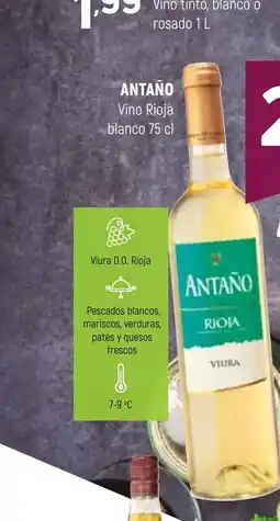 Coviran ANTAÑO Vino Rioja blanco oferta