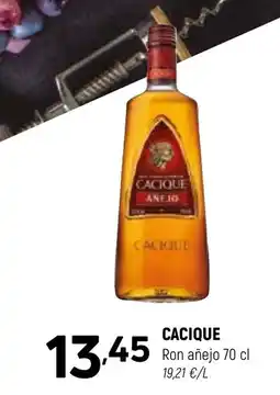 Coviran CACIQUE Ron añejo oferta
