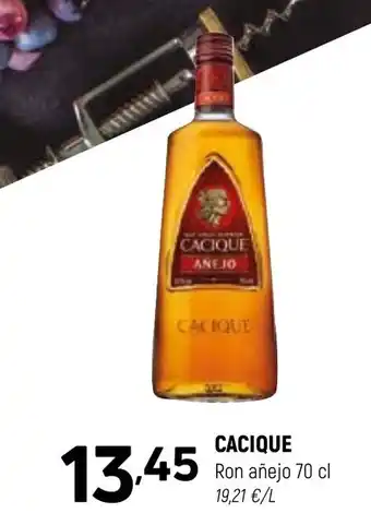 Coviran CACIQUE Ron añejo oferta