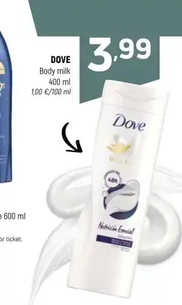 Coviran DOVE Body milk oferta