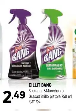 Coviran CILLIT BANG Suciedad&Manchas o Grasa&Brillo pistola oferta