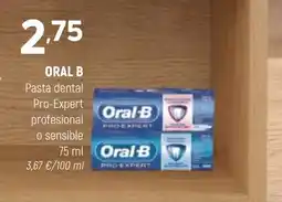 Coviran ORAL B Pasta dental Pro-Expert profesional o sensible oferta