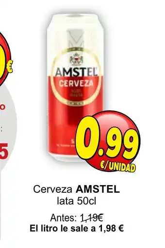 SPAR AMSTEL Cerveza oferta