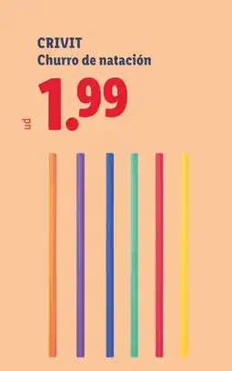 Lidl CRIVIT Churro de natación oferta
