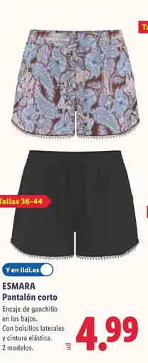 Lidl ESMARA Pantalón corto oferta