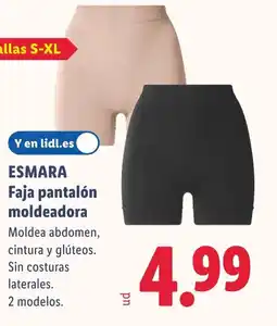 Lidl ESMARA Faja pantalón moldeadora oferta