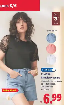 Lidl ESMARA Pantalón vaquero oferta
