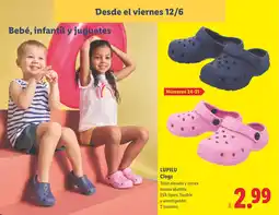 Lidl LUPILU Clogs oferta