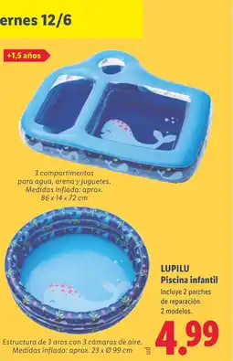 Lidl LUPILU Piscina infantil oferta