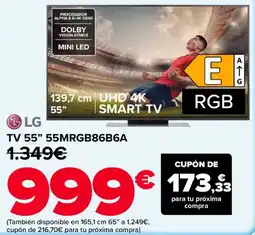 Carrefour LG Tv 55" 55mrgb86b6a oferta