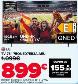 Carrefour LG Tv 75" 75qned7eb3a.aeu oferta