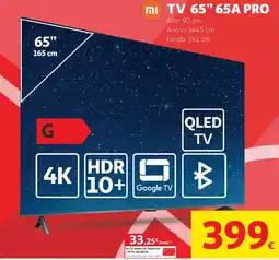 Alcampo Tv 65" 65a pro oferta