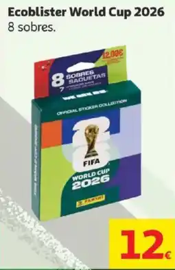 Alcampo Ecoblister World Cup 2026 8 oferta