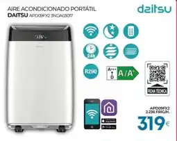 Tien 21 Daitsu Aire acondicionado portátil apd09fx2 3nda03017 oferta