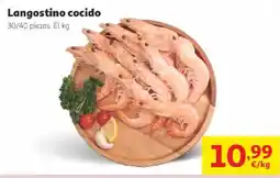 Alcampo Langostino cocido oferta